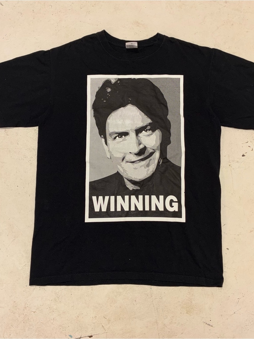 Charlie Sheen 2011 Winning Interview T Shirt Humor Medium